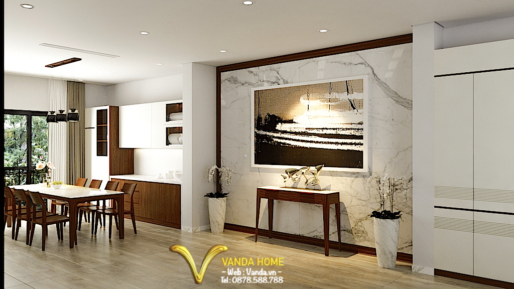 Thiết kế Nội thất phòng ăn và Bếp ...