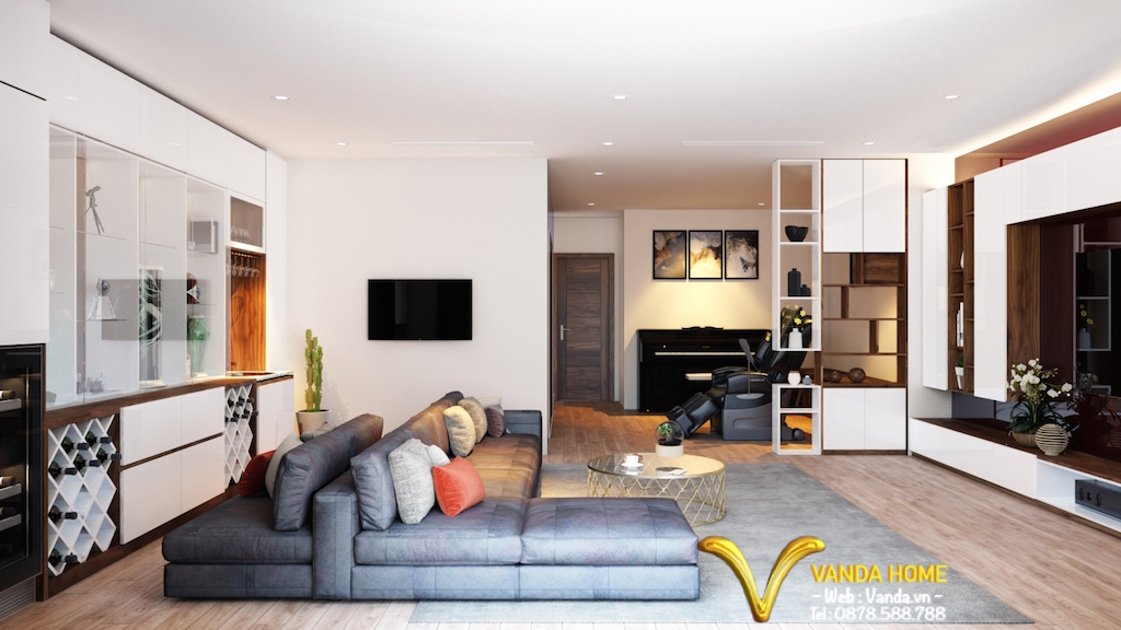 Không gian Nội thất phòng Sinh hoạt chung ...