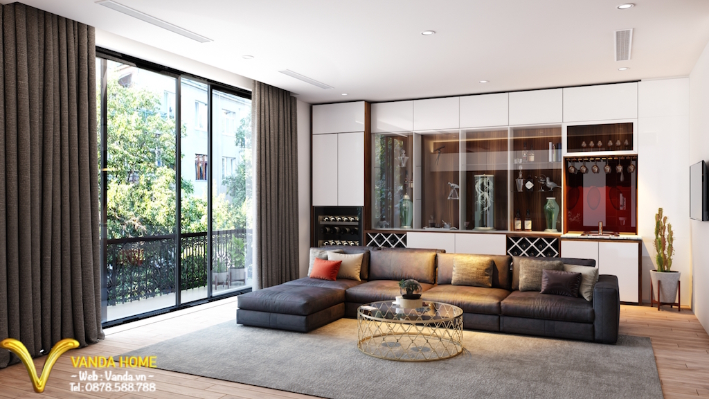 Không gian Nội thất phòng Sinh hoạt chung ...