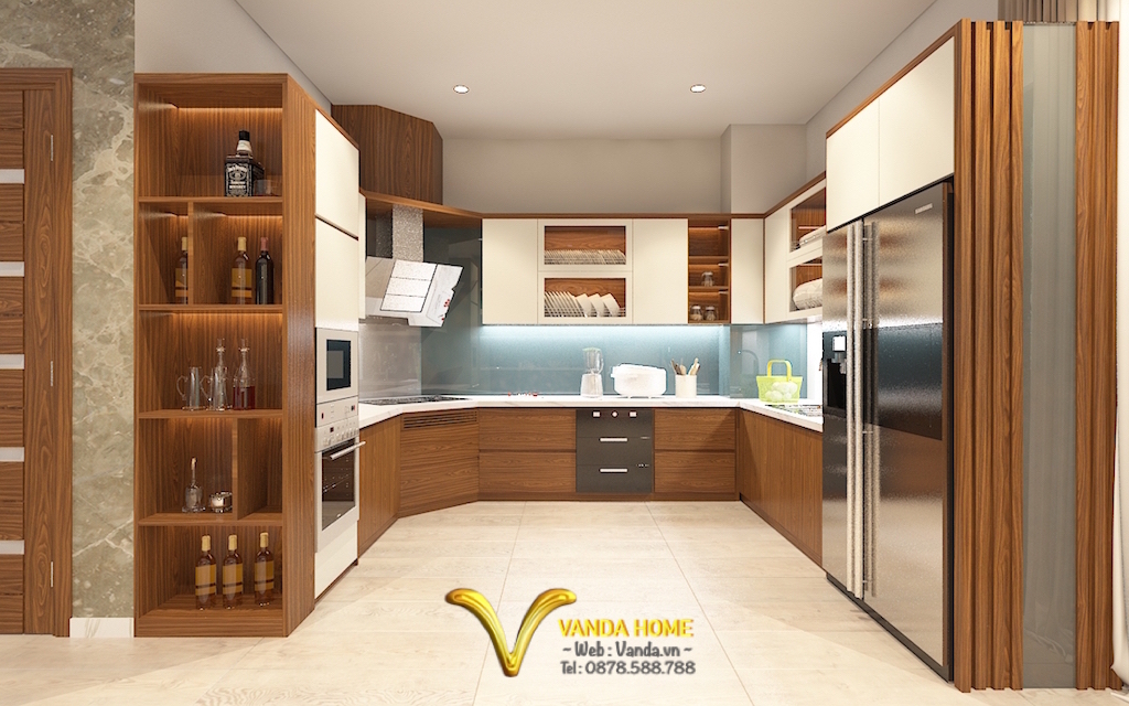 Thiết kế Nội thất phòng Bếp ...