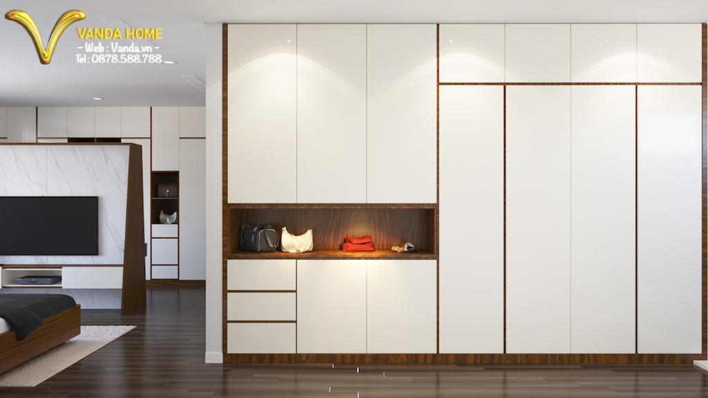 Không gian Nội thất phòng ngủ master ...