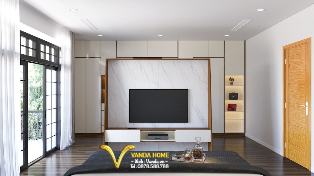 Không gian Nội thất phòng ngủ master ...