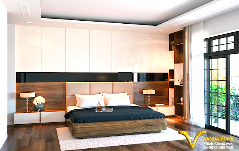 Không gian Nội thất phòng ngủ master ...