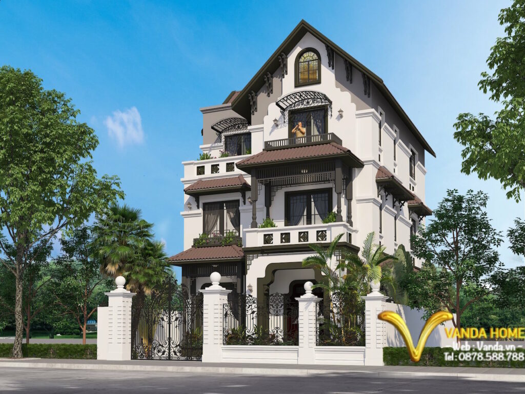 Biệt thự Vinhomes Riveside, Hoa Phượng 7 phong cách Indochine 