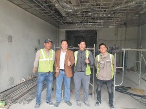 Thi công Trần Picomart Khung inox Picomat - Vanda