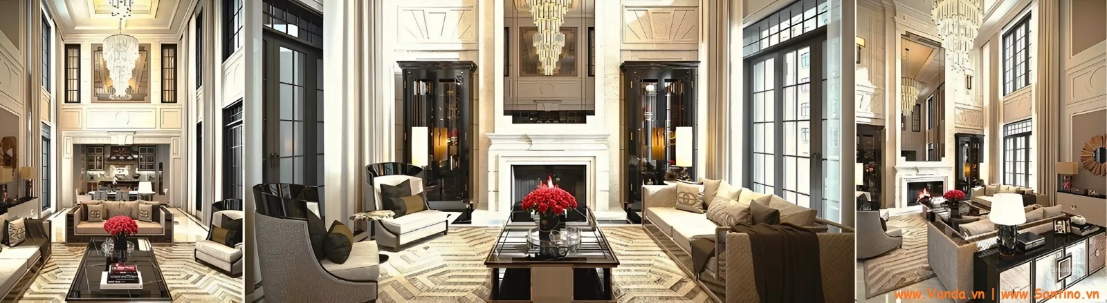 Thiết kế thi công nội thất cao cấp Hà Nội - Vanda